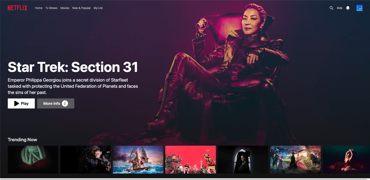 A Netflix Clone with Firebase & Stripe subscription, TMBD API, My List, Firebase mail authentication, Material UI Modal.