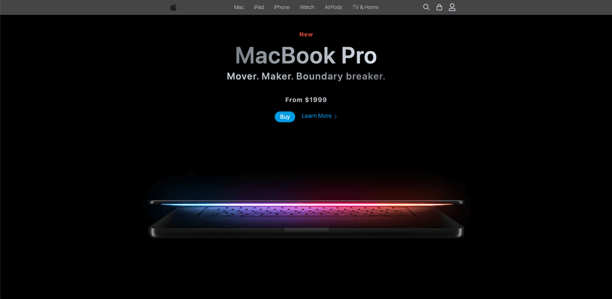Apple clone, e-commerce app powered by Sanity CMS, Stripe Payment, Redux.
